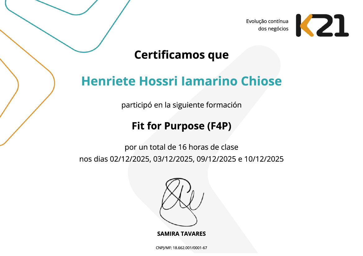 Certificado K21